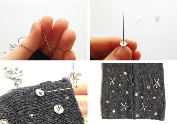 [转载]旧物<em>改造</em>,把不用的<em>旧毛衣DIY</em>成实用手套