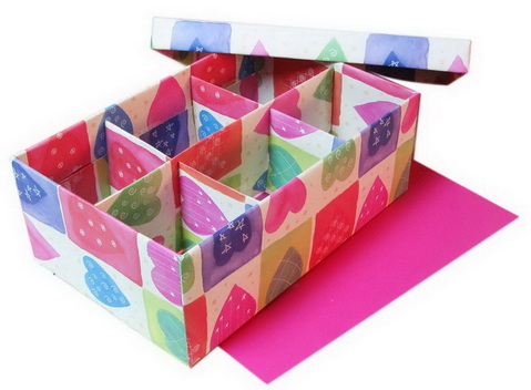 [转载]漂亮实用 一步步教你收纳盒折纸_临水映