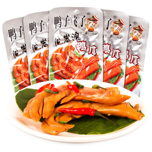 鸭子飞了龙岩泡鸭爪27g*30袋