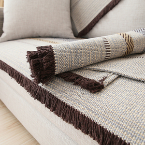 欧式条纹沙发垫