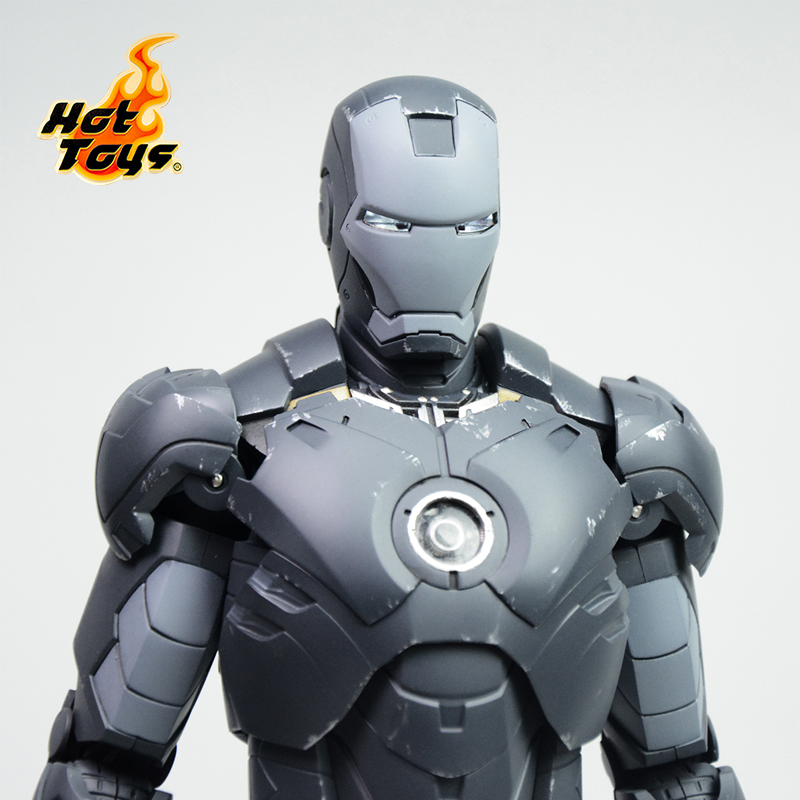 可乐重涂 ht hottoys 钢铁侠2 mk4 马克4甜甜圈 灰4会场限定 代工