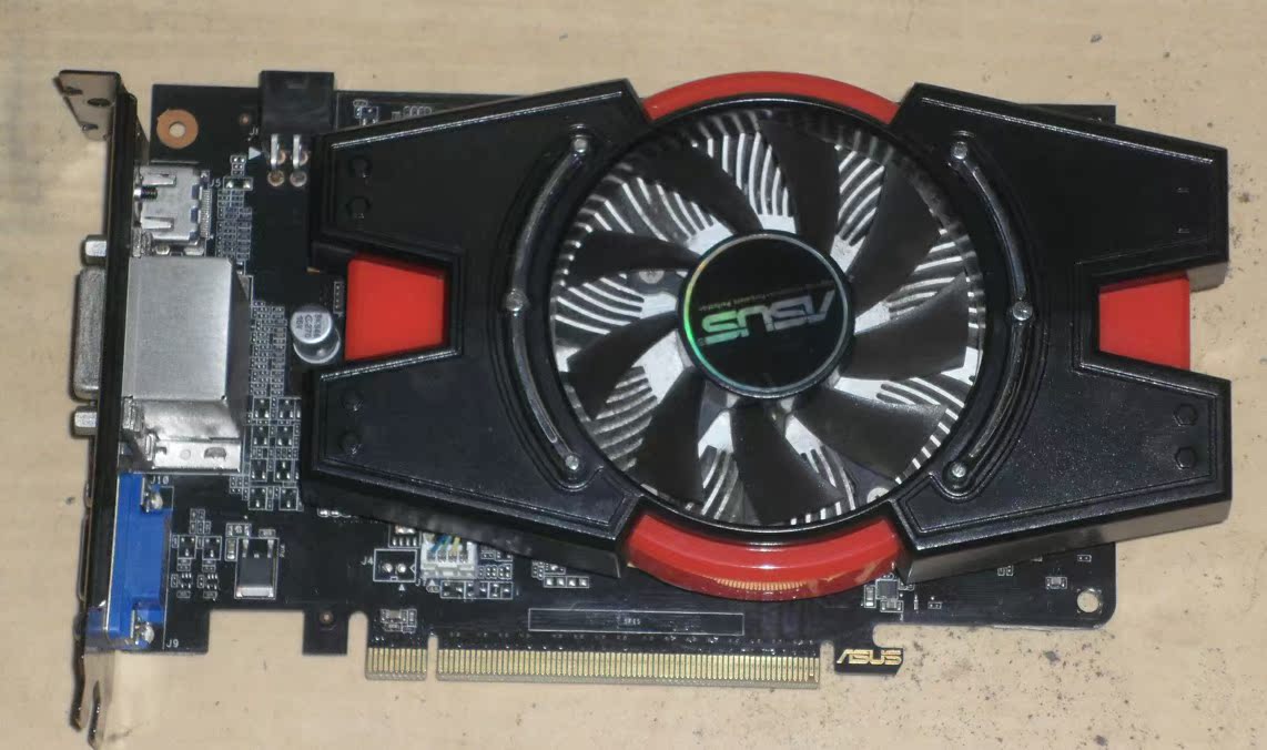 华硕gtx650ti-1gd5-v5 真实1g显存 实物图 游戏显卡 测试完好