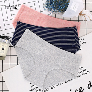 六只兔子三条装纯棉内裤