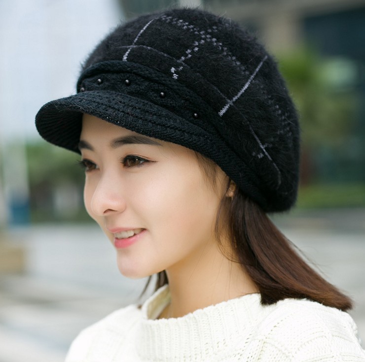 正品[贝雷帽毛线帽]毛线编织贝雷帽视频评测 毛