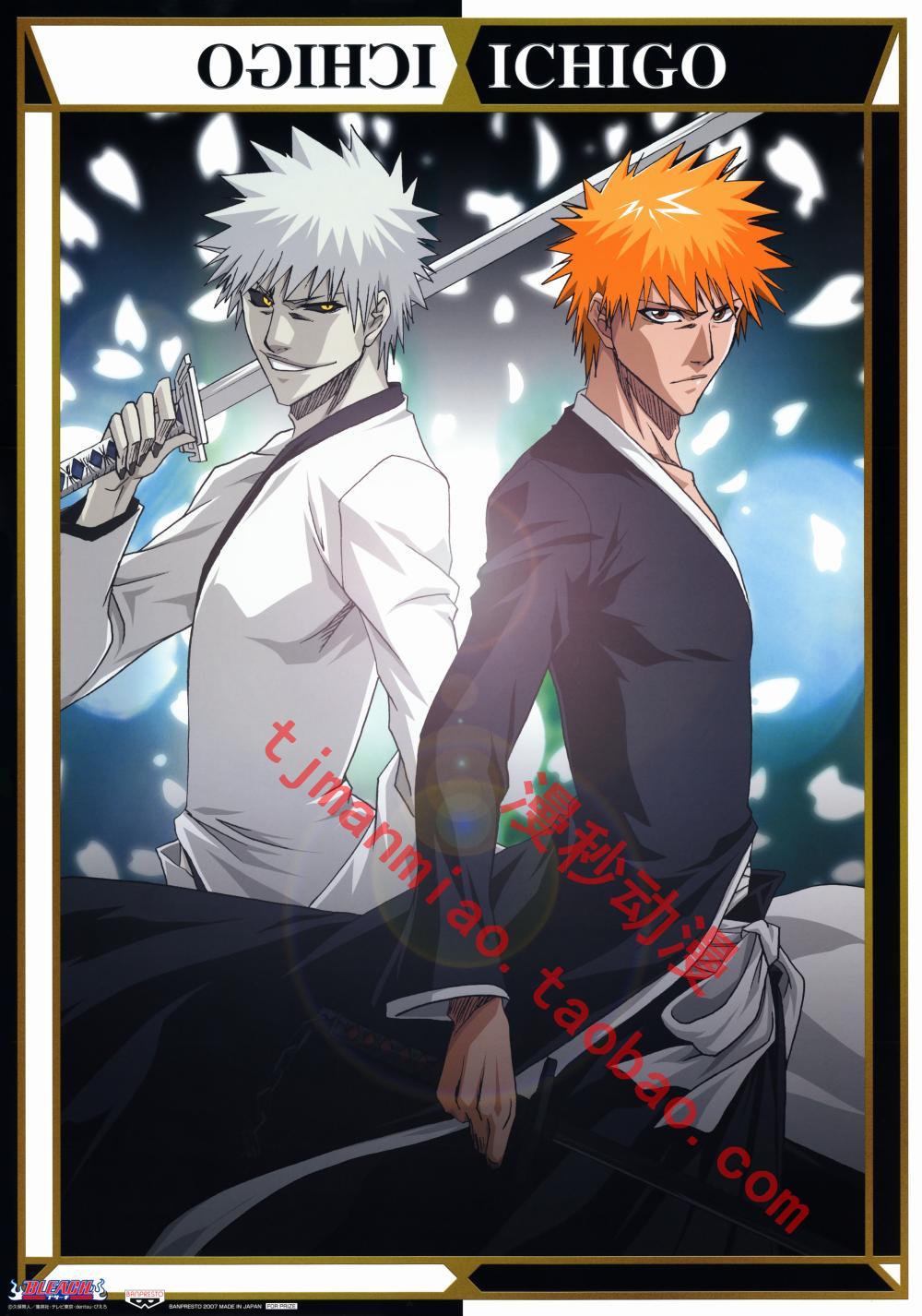 死神(漂灵,bleach)黑崎一护 动漫海报 壁纸【可定制】2