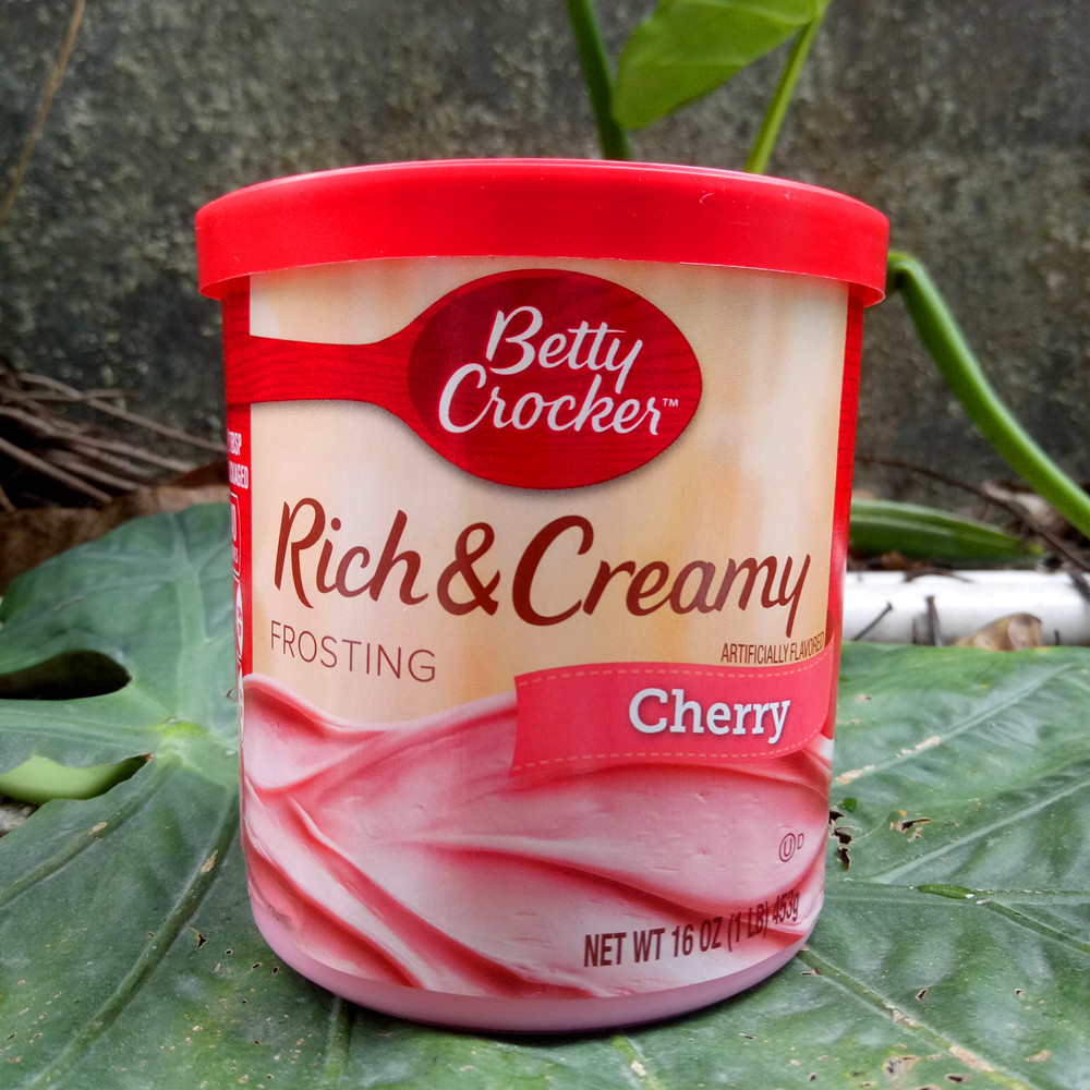 美国贝蒂妙厨樱桃味蛋糕涂层蛋糕霜betty crocke cherry frosting