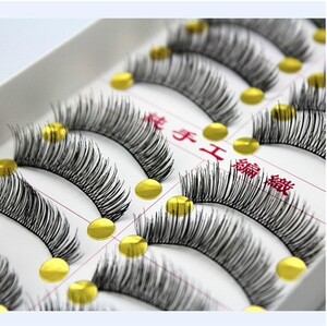 仿真假睫毛（送胶水镊子)