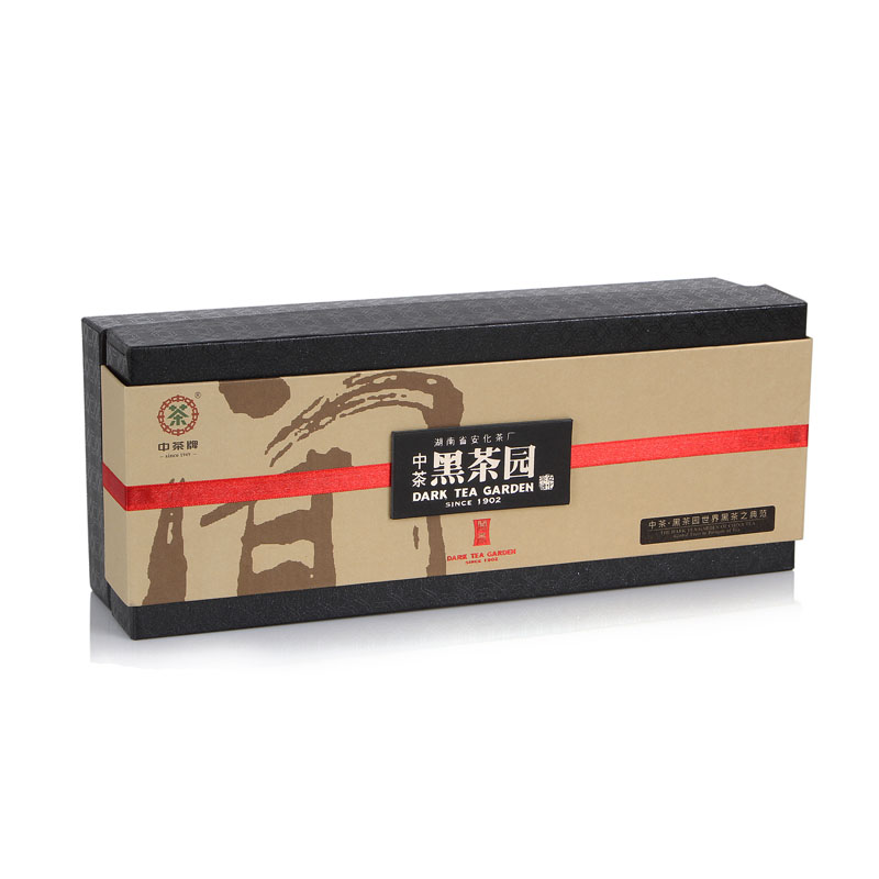 湖南安化黑茶 千两茶十两闻金礼盒500g 茶叶 中茶黑茶园 中粮出品