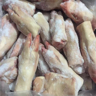 【特价】新鲜冷冻猪蹄27.6斤\/猪蹄带筋烧烤30-33个猪爪猪脚猪手江浙沪包邮_步街网