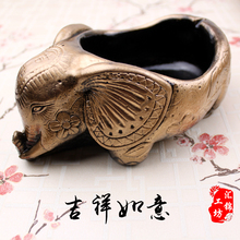 包邮 古典中式复古摆件老板书房家居客厅茶庄礼品 创意烟灰缸个性