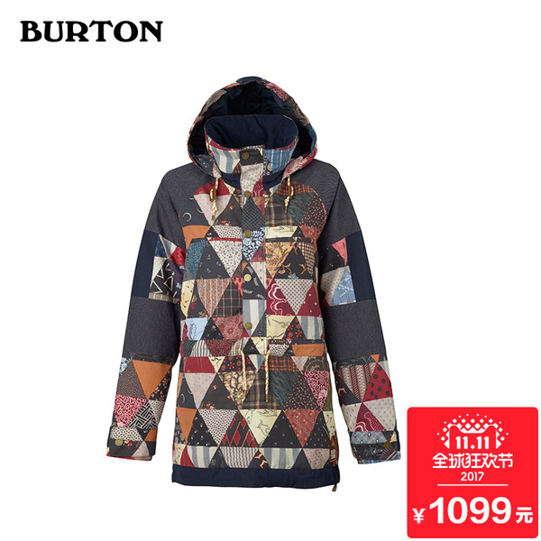 BURTON/伯顿 DRYRIDE雪服 女子CINDER ANORAK滑雪夹克 150091