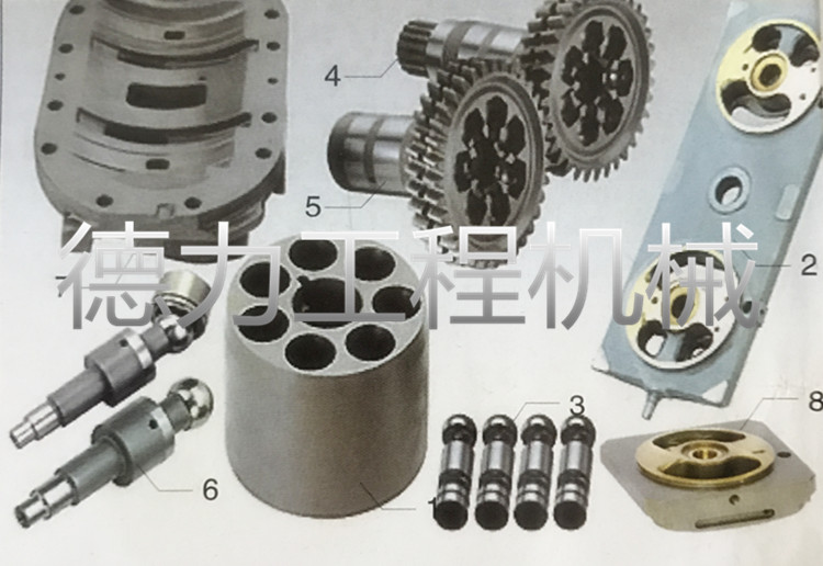 挖机液压泵配件 日立120/200/300液压泵配件 日立大泵挖掘机配件