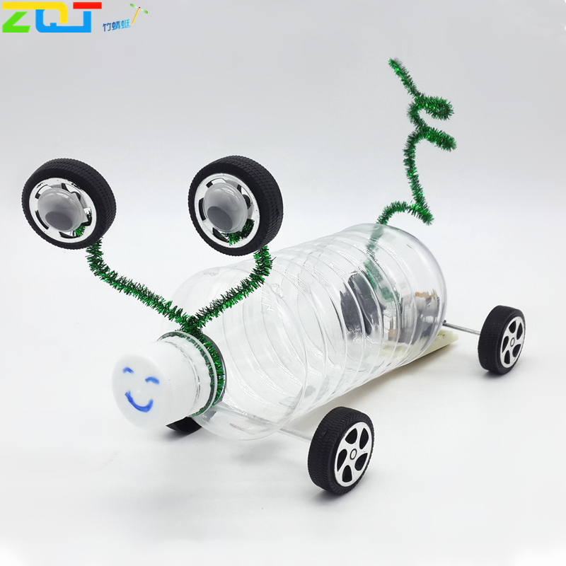 科技小发明小制作电动组装空气动力车学生手工diy材料