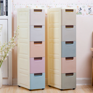 加厚抽屉式夹缝收纳柜