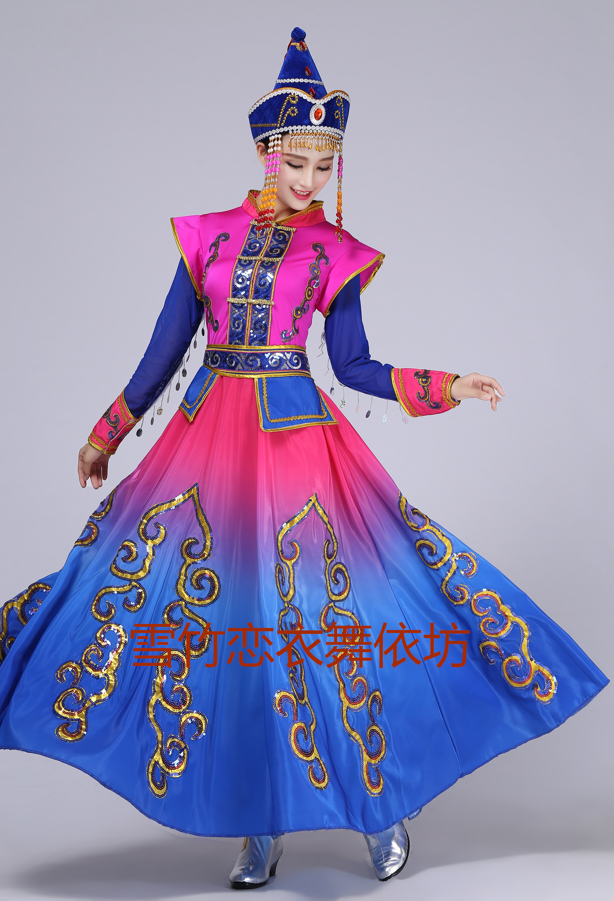 DOMOG蒙古时装2020新款夏季连衣裙首发，618钜惠七折！-草原元素---蒙古元素 Mongolia Elements