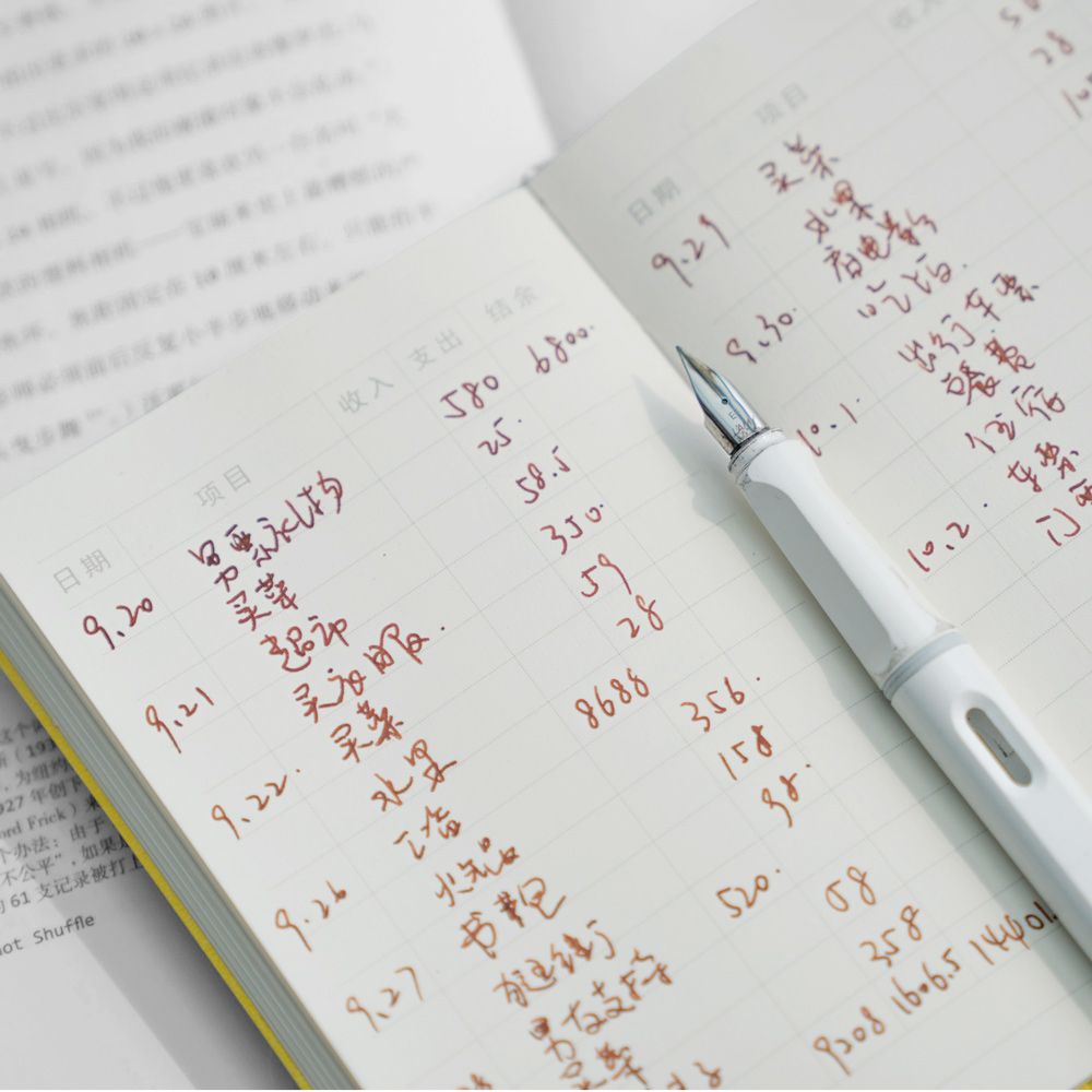 便携小账本 家计薄家庭记账本理财记事本 收支记录明细本家计本