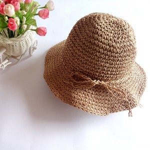 手工编织亲子帽