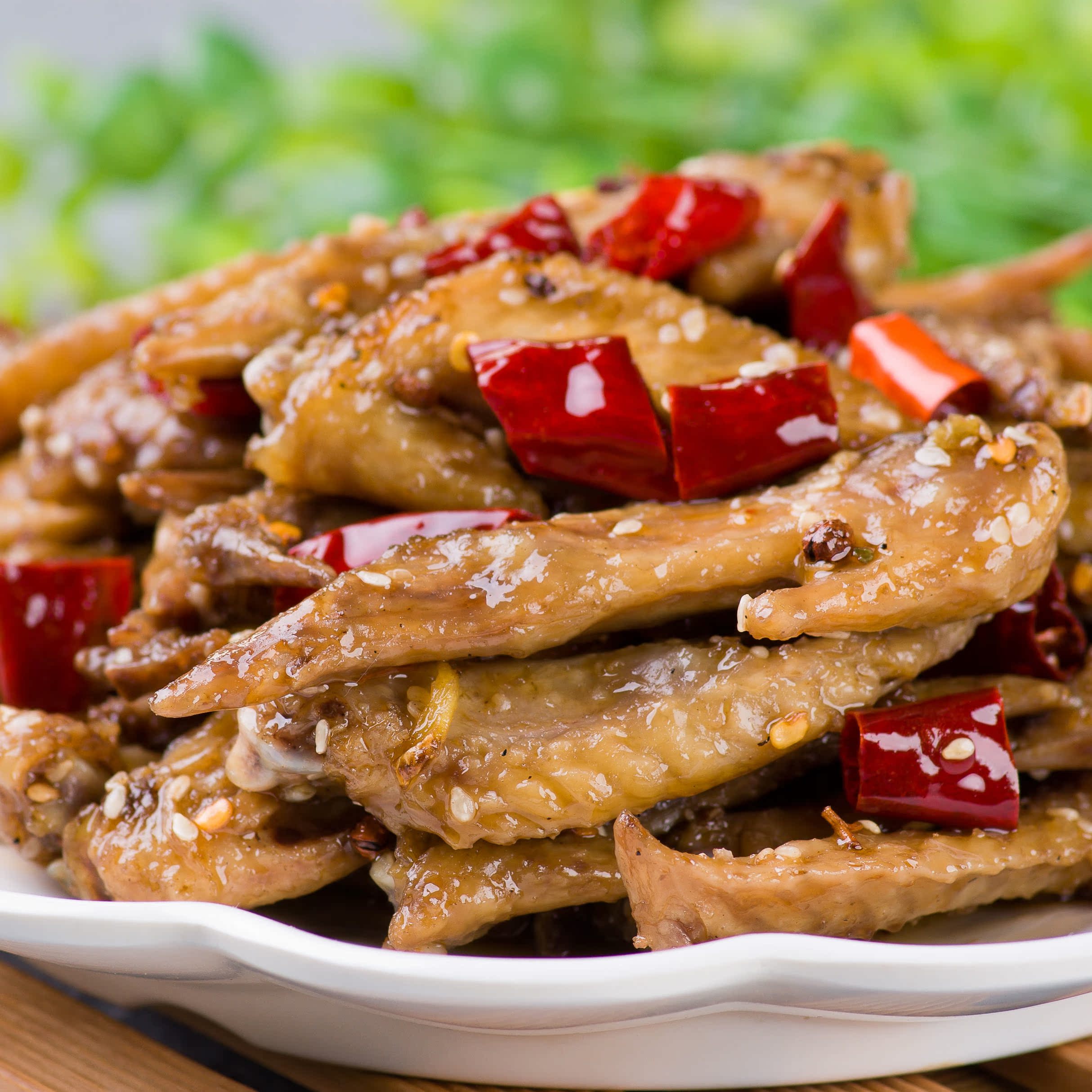 金小嘴 香辣卤鸡尖重庆特产麻辣 肉类熟食零食小吃下酒菜私房菜