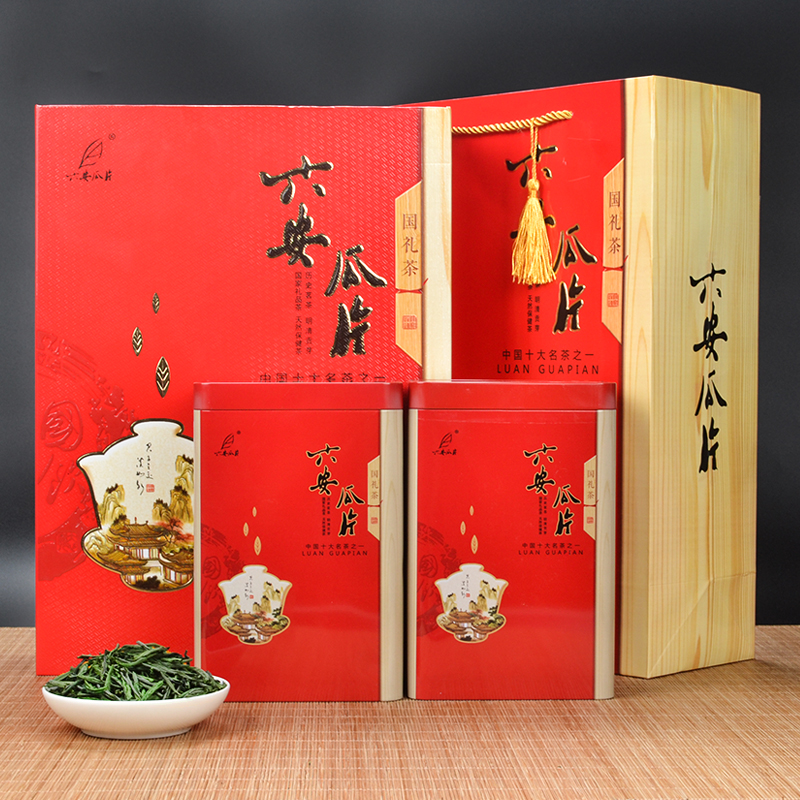 六安瓜片2016新茶 绿茶礼盒装 500g浓香型茶叶茶农直销 安徽特产