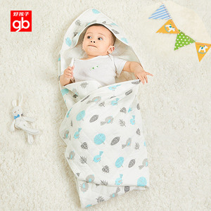 好孩子婴儿抱被纯棉