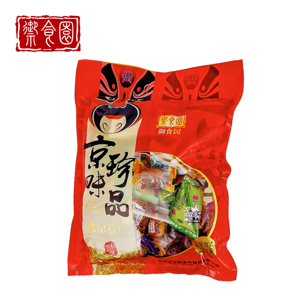 御食园特色小吃零食组合1000g 北京特产糕点 好吃的休闲零食