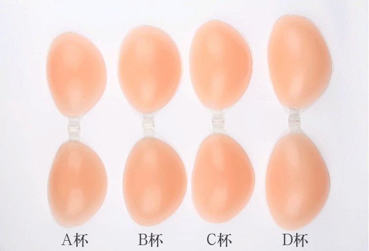 内衣加厚聚拢游泳钢圈<em>大小</em>防水 婚纱<em>硅胶文胸</em>