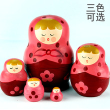 睡梦娃娃 创意摆件生日礼品工艺 俄罗斯套娃5层