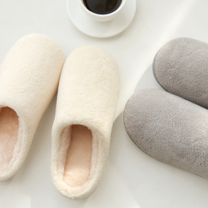 防滑毛绒棉拖鞋