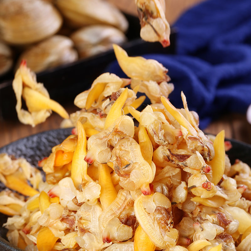 丹东大黄蚬子干东北特产蛤蜊肉干500g无沙去内脏海鲜干货休闲花甲 - 360购物