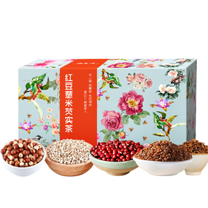 红豆薏米芡实茶