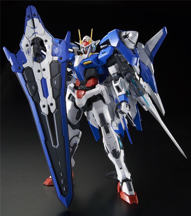 进口万代模型 mg 1:100高达oo xn raiser 强化巨七剑敢达 现货