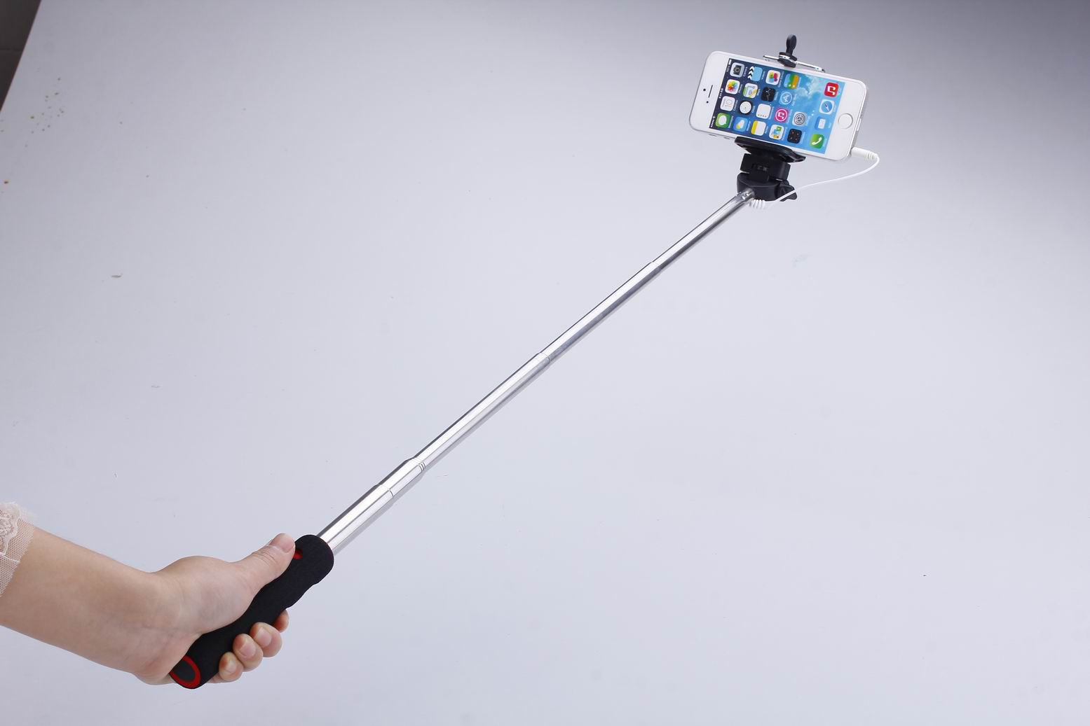 韩国自拍杆小米三星iphone手机遥控自拍杆便携