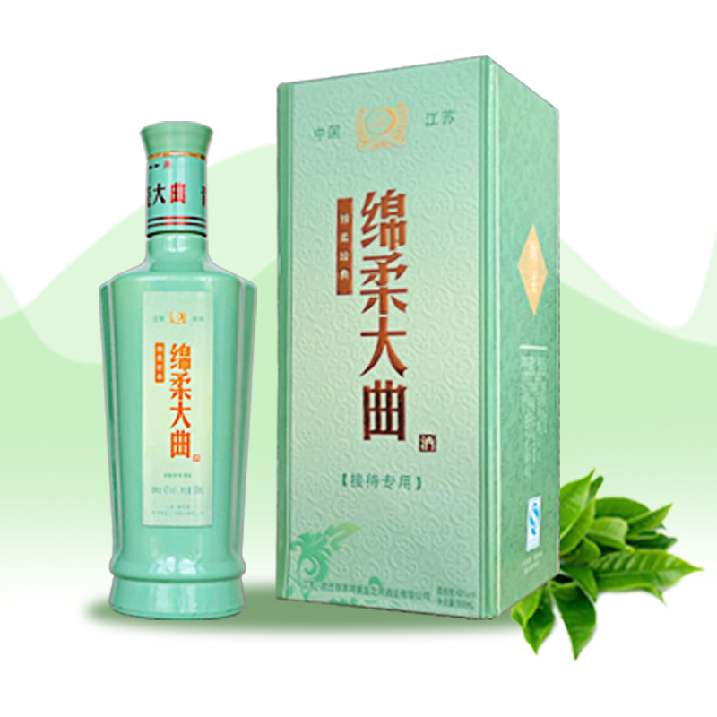 白酒整箱特价 42度浓香型纯粮食酒绵柔大曲500ml*6瓶装送礼