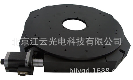 厂家直销 电动旋转台 y200ra400 精密旋转台角度台分度盘位移台