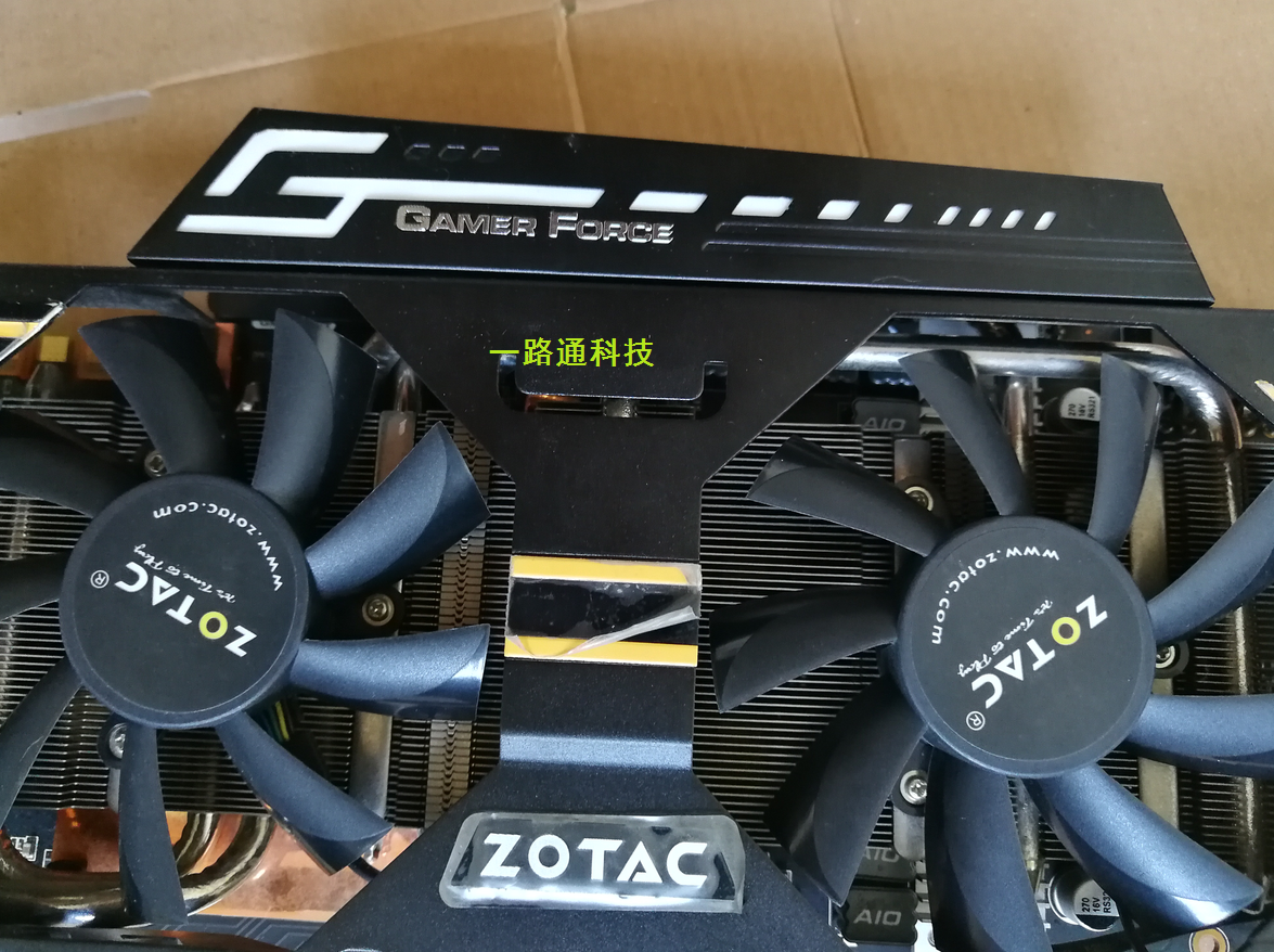 新到zotac/索泰 gtx760 2gd5 至尊oc 游戏显卡 超 950