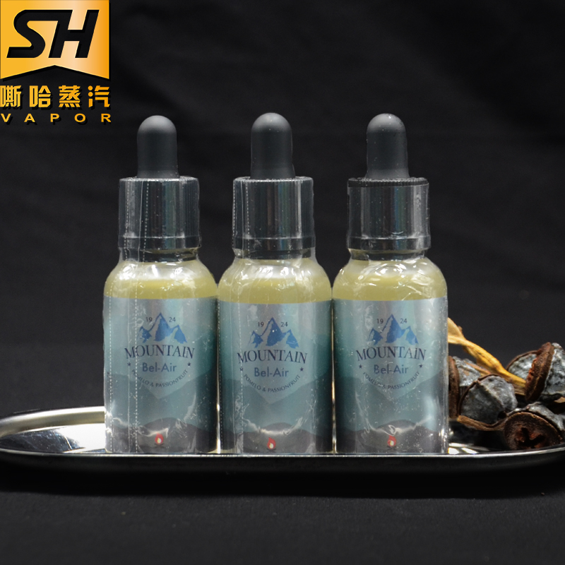 美国正品belair断背山烟油蜜柚柚子百香果水果口味大烟雾30ml