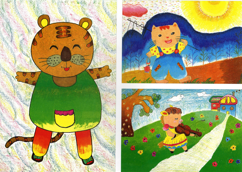 正版 少年宫美术教学专业教材 小画家摇篮 儿童画课堂 动物篇