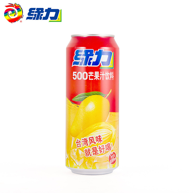 绿力芒果汁495ml 果汁果味饮料饮品 12罐装