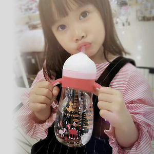 小袋鼠巴布宝宝学饮杯