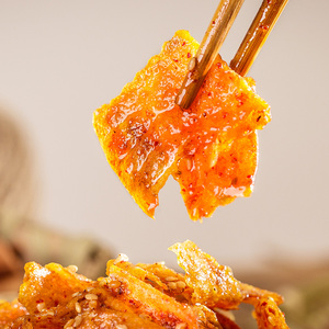 麻辣豆皮素食辣条500g