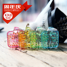 包邮 NUDE爆珠无糖薄荷油清凉口香糖30粒提神醒脑 泰国JINTAN