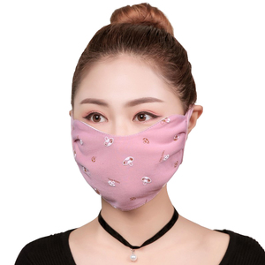 冬女加厚时尚莫代尔口罩