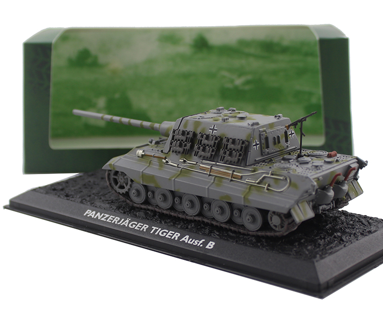 atlas 1/72 二战德军猎虎重型坦克歼击车 合金仿真模型 成品坦克
