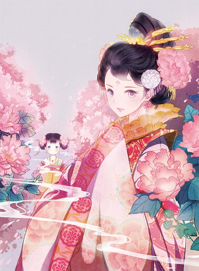 现货正版 甄嬛传叙花列1 2全套装共2册 古风漫画书籍