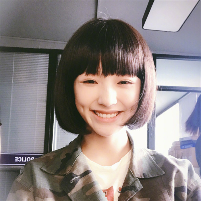 韩国网红假发女短直发圆脸bobo头波波头韩版逼真自然黑色学生短发