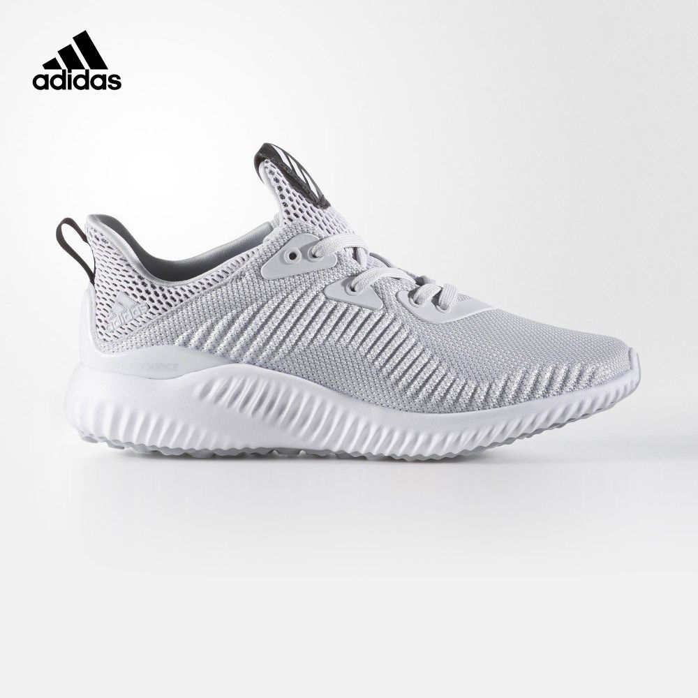 adidas 阿迪达斯 跑步 女大童 alphabounce 儿童鞋 清澈灰 bb7094