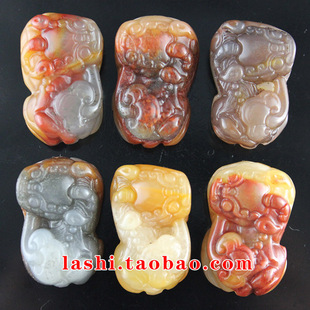 瑕疵品云南天然黄龙玉貔貅上古神兽招财貔貅旺财挂牌玉石收藏珠宝