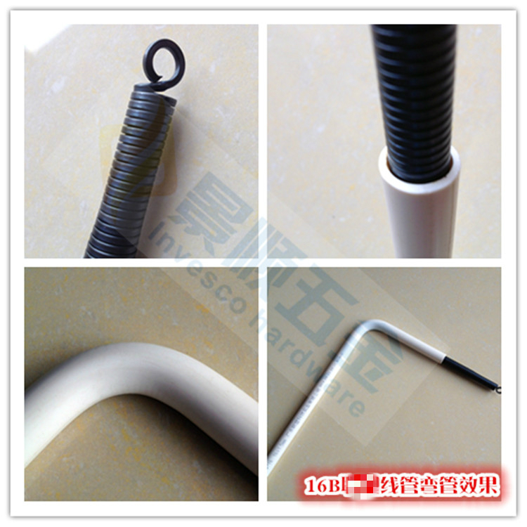 弯管器 16 20 25mm pvc线管弯管器 加长弯管弹簧 电线