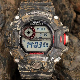 卡西欧g-shock rangeman罗盘高度温度气压测量电波表gw-9400-1d