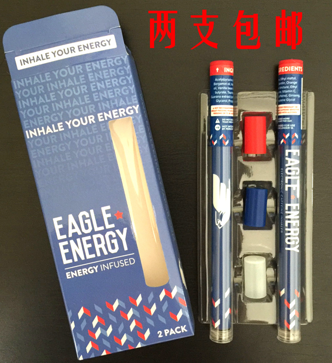 进口雄鹰eagle energy 鹰牌吸入式咖啡因老鹰能量棒提神醒脑能量